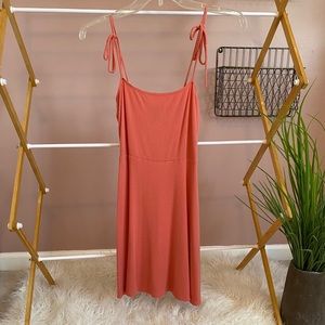 Peach Pixie Dress